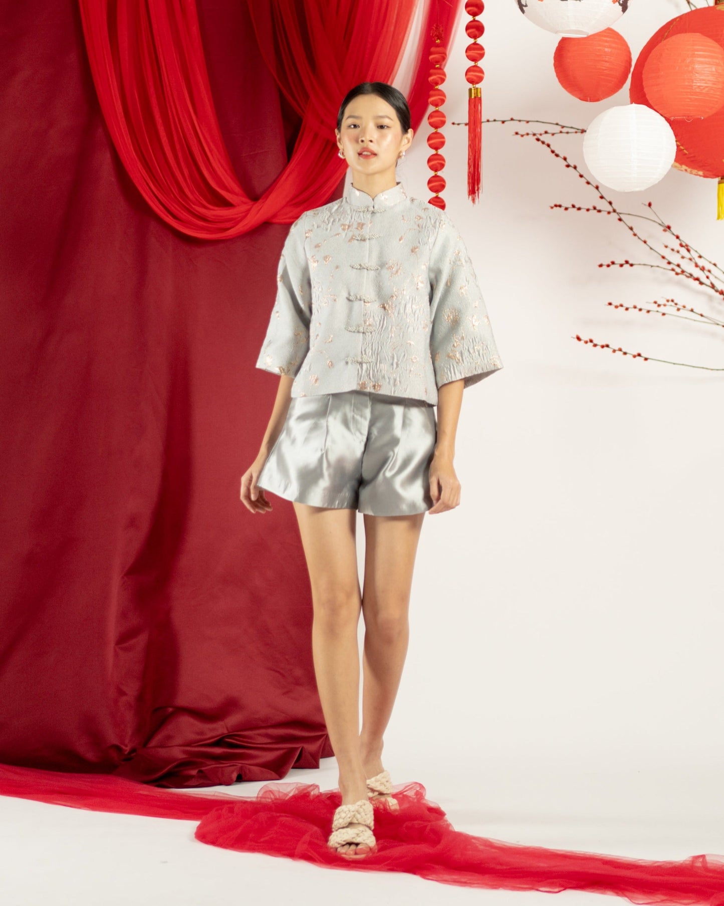 Hua Jacket and Shorts Set